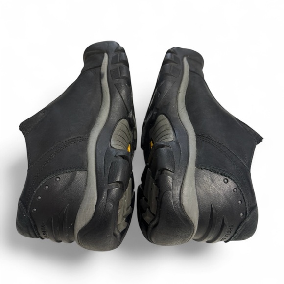 KEEN Brixen Waterproof Low Men's Black Slip-on Shoes Size 8 - Picture 6 of 10